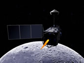Lunar polar orbit insertion maneuver (LOI-1)